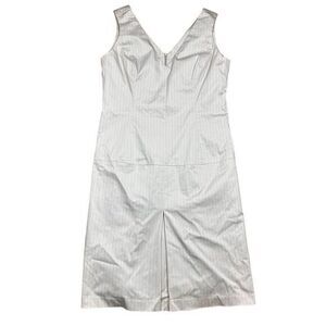 Shin Choi Women's Pinstripe Knee Length Dress Size 10 Business